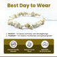 White Howlite Chips Bracelet