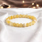 Yellow Calcite Crystal Bracelet