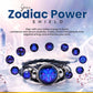 Zodiac Bracelet–Elegant Black Leather Design with 12 Constellation Signs