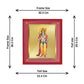 Diviniti 24K Gold Plated Lord Ram Photo Frame For Home Decor, Wall Hanging Decor, Worship & Festival Gift (36.5 CM X 30.5 CM)