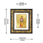 DIVINITI Ram Gold Plated Wall Photo Frame, Table Decor| DG Frame 113 Size 2 and 24K Gold Plated Foil (23.5 CM X 19.5 CM)