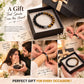 Black Obsidian and Tiger Eye Bracelet with Turtle Charm