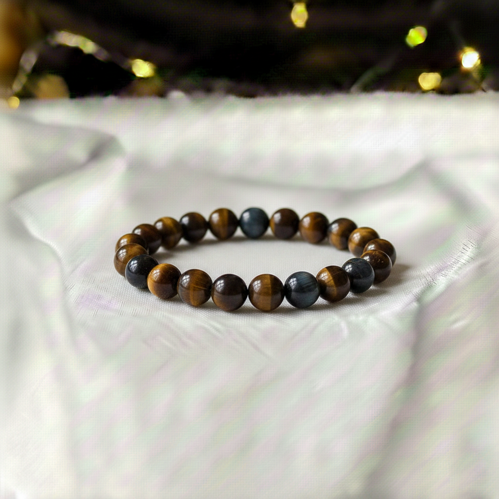 Blue Tiger Eye Bracelet