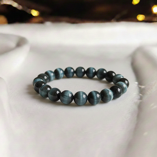 Cats Eye Bracelet For Promoting Mobility-(8mm)