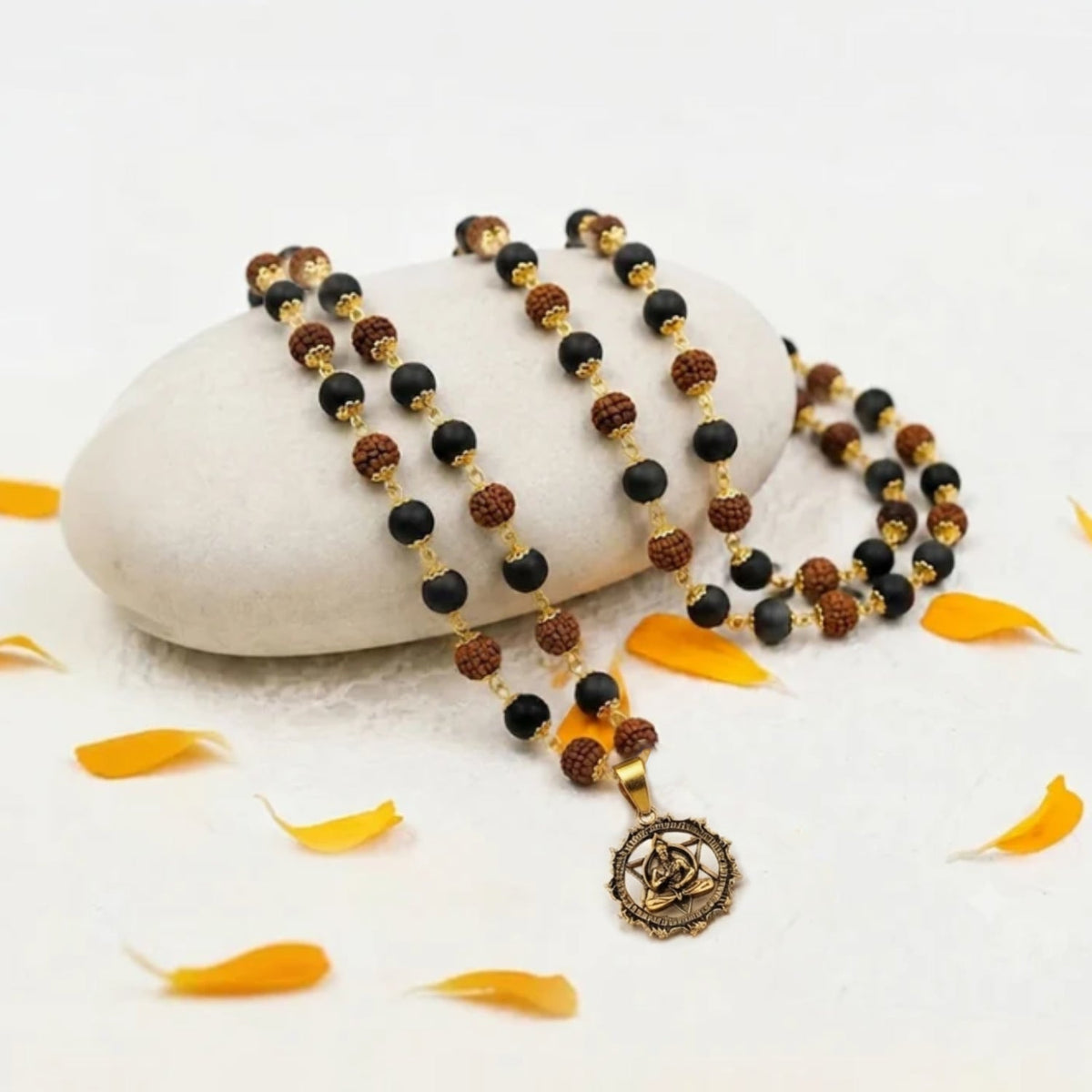 Hanuman Kavach Karungali Rudraksha Mala