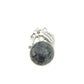 Labradorite Crystal Round Pendant