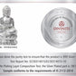 Diviniti 999 Silver Plated Buddha Idol for Home Decor Showpiece (14 X 7.5 CM)