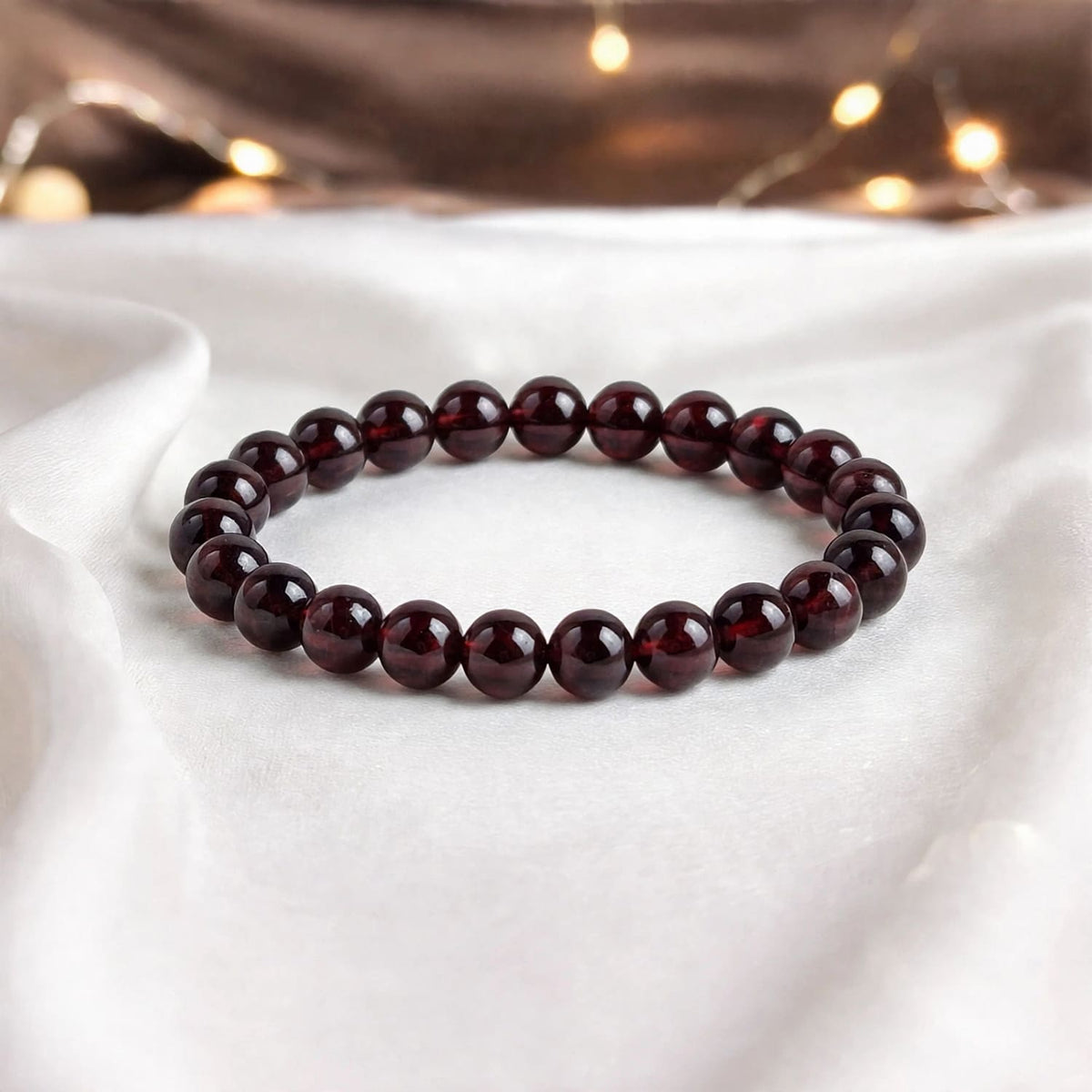 Red Garnet New Crystal Bracelet