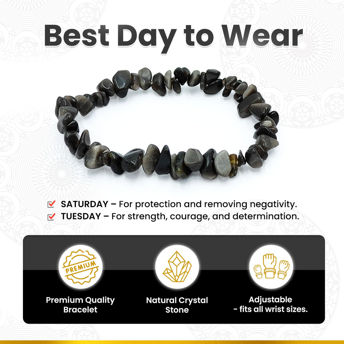 Sulemani Hakik Chips Bracelet