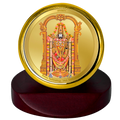Diviniti Padmavathi Balaji Idol for Car Dashboard, Table Decor, office | MCF 1C Gold