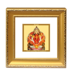 DG FRAME 101 SIZE 1A CLASSIC GOLD SQUARE SIDDHIVINAYAK 