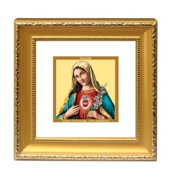 DG FRAME 101 SIZE 1A CLASSIC GOLD SQUARE MOTHER MARY