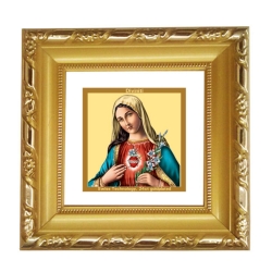 DG FRAME 103 SIZE 1A CLASSIC GOLD SQUARE MOTHER MARY