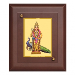Diviniti MDF Wall Hanging Frame Gold Plated Normal Foil Murgan (MDF-S1)
