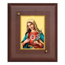 Diviniti MDF Wall Hanging Frame Gold Plated Normal Foil Mother Merry (MDF-S1)