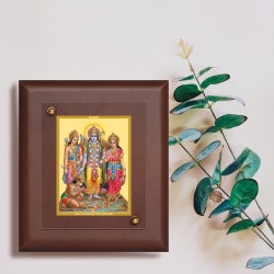 Diviniti MDF Wall Hanging Frame Gold Plated Normal Foil Ram Darbar (MDF-S2)