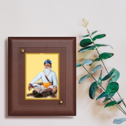Diviniti MDF Wall Hanging Frame Gold Plated Normal Foil Baba Deep Singh (MDF-S2)