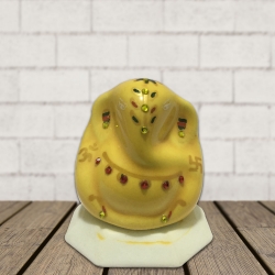 Diviniti Handcrafted Ceramic Yellow Ganesha (G-3)