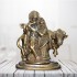 Pujashoppe Radha Krishna With Cow Gold