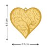 Diviniti Tree Of Life Heart Shape Bookmark (DBM014)