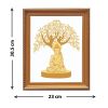 diviniti-wall-hanging-brown-photo-frame-tree-of-life-sitting-buddha-(dgf-s3)