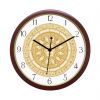 Diviniti Surya Design Numaric Dial Analog Wall Clock Brown (DBWC6INFN0116)