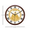Diviniti Vaishno Devi Darbar Design Roman Dial Analog Wall Clock Brown (DBWC6INFR0126)