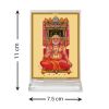 Diviniti Acrylic Car Frame Gold Plated Normal Foil Ragvendra Swami (DCFN3CR0314)