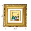 Diviniti Double Glass Photo Frame Gold Plated Normal Foil Mecca Madina (DDGFN1AWHF027)