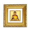 Diviniti Double Glass Photo Frame Gold Plated Normal Foil Buddha (DDGFN1AWHF032)