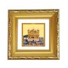 Diviniti Double Glass Photo Frame Gold Plated Normal Foil Golden Temple (DDGFN1AWHF034)