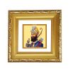 Diviniti Double Glass Photo Frame Gold Plated Normal Foil Guru Gobind Singh (DDGFN1AWHF035)