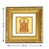 Diviniti Double Glass Photo Frame Gold Plated Normal Foil Tirupati Balaji (DDGFN1AWHF057)