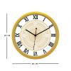 Diviniti Fibonacci Design Roman Dial Analog Wall Clock Gold (DGWC6INFR0142)