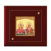 Diviniti MDF Photo Frame Gold Plated Normal Foil Sitting Lakshmi With Ganesh (DMDFN1AWHF010)