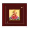 Diviniti MDF Photo Frame Gold Plated Normal Foil Lakshmi Sitting On Lotus (DMDFN1AWHF09)