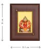 Diviniti MDF Wall Hanging Frame Gold Plated Normal Foil Siddhivinayak (DMDFN1WHF0163)