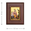 Diviniti MDF Wall Hanging Frame Gold Plated Normal Foil Krishna With Cow (DMDFN1WHF0172)