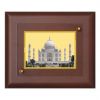 Diviniti MDF Wall Hanging Frame Gold Plated Normal Foil Taj Mahal (DMDFN1WHF0197)