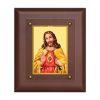 Diviniti MDF Wall Hanging Frame Gold Plated Normal Foil Jesus (DMDFN25WHF0102)