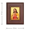 Diviniti MDF Wall Hanging Frame Gold Plated Normal Foil Jesus (DMDFN25WHF0102)