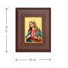 Diviniti MDF Wall Hanging Frame Gold Plated Normal Foil Mother Merry (DMDFN25WHF0103)