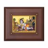 Diviniti MDF Wall Hanging Frame Gold Plated Normal Foil Laddu Gopal (DMDFN25WHF063)