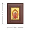 Diviniti MDF Wall Hanging Frame Gold Plated Normal Foil Padmavati (DMDFN25WHF079)