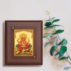 Diviniti MDF Wall Hanging Frame Gold Plated Normal Foil Sitting Ganesha (DMDFN2WHF0108)