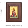 Diviniti MDF Wall Hanging Frame Gold Plated Normal Foil Sitting Hanuman (DMDFN2WHF0112)