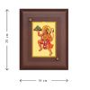 Diviniti MDF Wall Hanging Frame Gold Plated Normal Foil mountain Hanuman (DMDFN2WHF0113)
