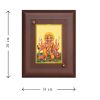 Diviniti MDF Wall Hanging Frame Gold Plated Normal Foil Panchmukhi Hanuman (DMDFN2WHF0144)