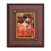 Diviniti MDF Wall Hanging Frame Gold Plated Normal Foil Vaishno Devi (DMDFN2WHF0145)