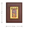 Diviniti MDF Wall Hanging Frame Gold Plated Normal Foil Guru Vayurappan (DMDFN2WHF0146)